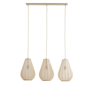 Hanglamp 3L 80x8x40cm Itela sand